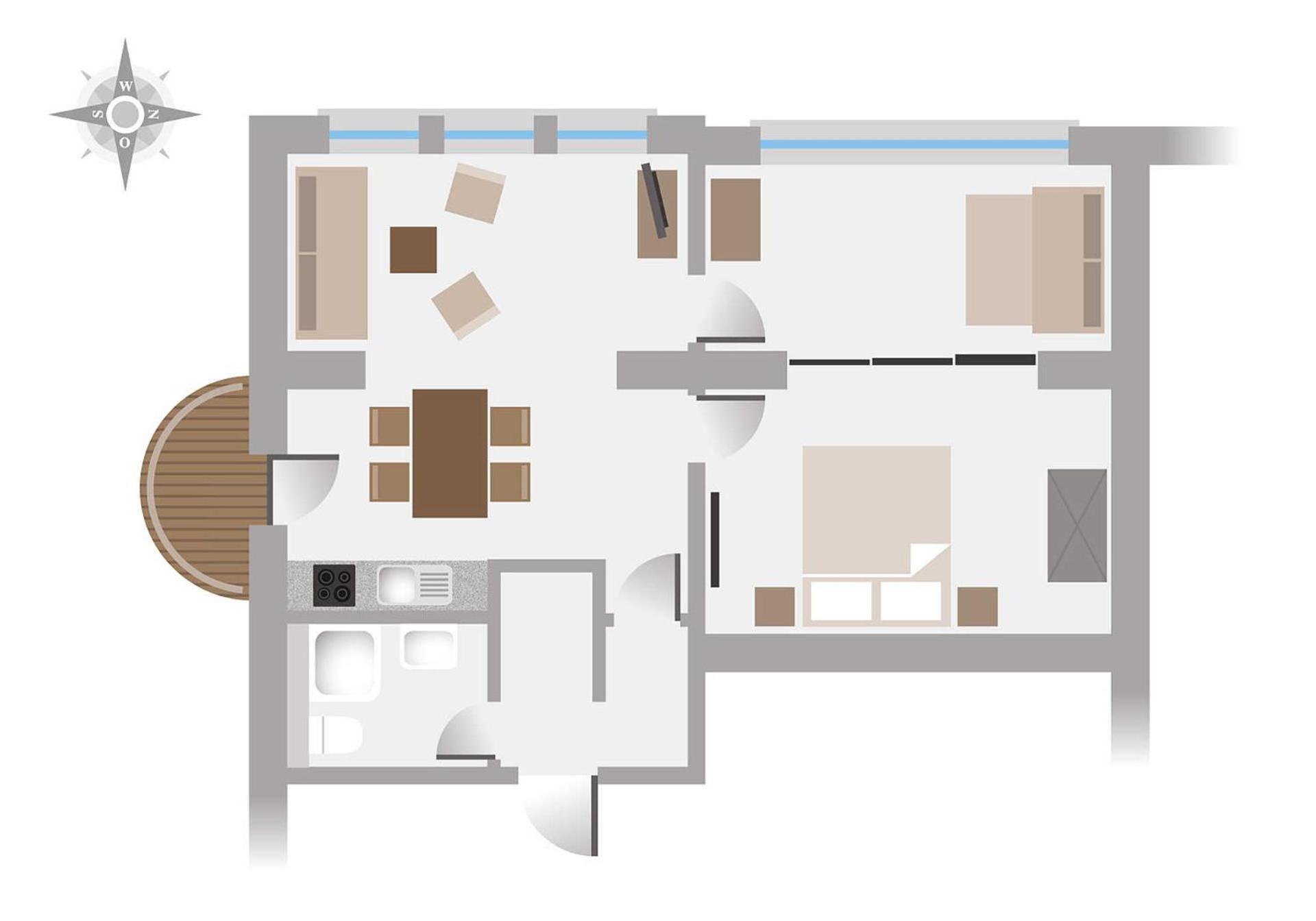 Ferienwohnung "Abendrot" In Der Villa Waldfrieden Kuehlungsborn Luaran gambar